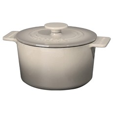 CorelleCoordinates 電磁爐用鑄鐵Ashley雙耳鍋 20cm, 1個, 295mm, 象牙白