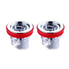 ANTIAN 通用下水道防臭密封濾芯塞子 2件組, 1組