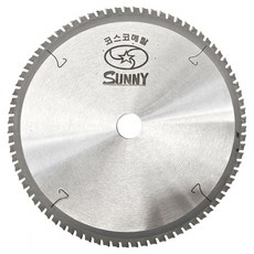 코스코메탈 알루미늄 당가루톱날 355mm x 120P x T 3mm x 25.4mm, 1개