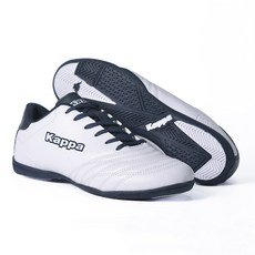 Kappa 成人足球平底鞋 KQ4FA973-WENY 白色 舒適耐磨 室內足球鞋, 29cm