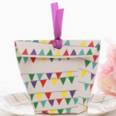 Ilsanggwan 禮物包裝設計緞帶蝴蝶結 10入 + 紙盒 10入組, 旗幟, 1套