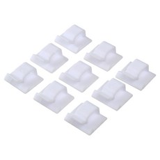 코텍스 충전케이블 전선정리클립, 9개, 화이트