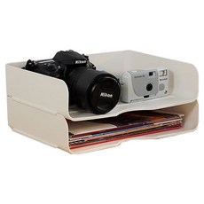 S&Q 簡潔文件整理盒, 白色, 2層