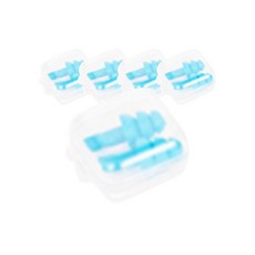 Polar 彩色矽膠耳塞 淺藍色, 5個, 2入