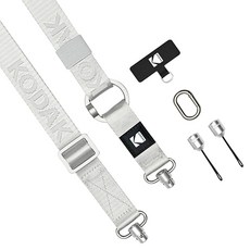 KODAK 柯達 相機多功能背帶 銀色, 1個, SILVER(銀色)