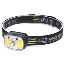 비센드 고휘도 충전식 헤드랜턴 BS-H30, 블랙, 1개