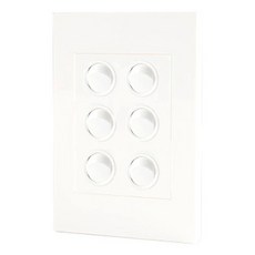 Legrand 羅格朗 Excel VIVO 簡約6開開關 全白色, 1個