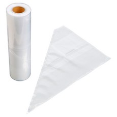 Goute 塑膠擠花袋 49cm 100入, 1個, 單品, 透明