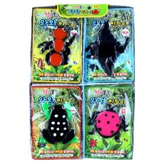 Pujom黏黏的汪汪黏黏玩具 4種*2入組, 1組, 混色