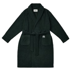 經典長袍浴袍 L/XL, 松綠, 1個