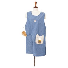 까사엘 드림 앞치마, 1개, 블루