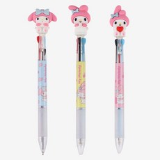 三麗鷗卡通明星 美樂蒂公仔3色原子筆, 混合色, 30個