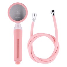 IOnpOLIS 優質彩色蓮蓬頭+淋浴軟管1.5m組, 粉色, 1組