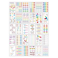 gelluna 潮流自製萬聖節派對紋身貼紙30入組, 1套, TS-13