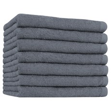 Songwol 松月 Minimum32 健身房 營業用 美容毛巾 66g 棉紗, 灰色, 7個