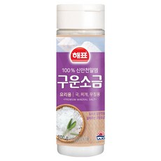 해표 천일염 구운 소금 용기, 200g, 1개