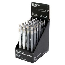 morning glory 製圖自動鉛筆 Campus Mate 白色 + 灰色套組, 24個, 2mm