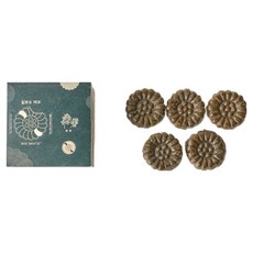 GGORANGJIMACARON Hilow藥果 艾草口味 5入組, 85g, 1盒