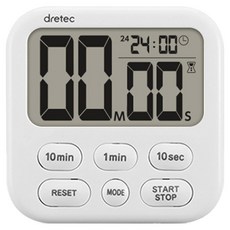 dretec 烹飪計時器, 白色, 1個
