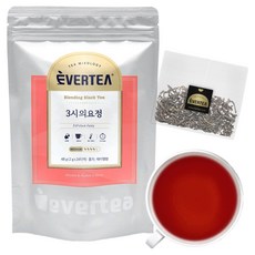 에버티 3시의요정 초코캐러멜향 블렌딩홍차 티백, 2g, 1개, 24개입
