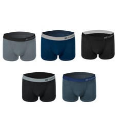 BODY GUARD 平口男內褲 5件組