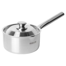 QUEEN SENSE 電磁爐適用 安心316 三層全不鏽鋼單柄鍋, 14cm, 單一顏色, 1個