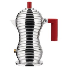 ALESSI Pulcina 咖啡機 1C MDL02/1 R, 紅色, 1個