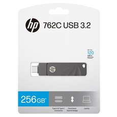 HP OTG USB3.2 메모리 762C, 1개, 256GB