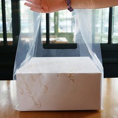 中央包裝 蛋糕盒 PE塑膠袋 3號, 50個