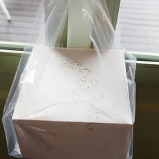 中央包裝 蛋糕盒用PE塑膠袋 透明 1號, 50個, 1入