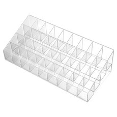 해피위더스 아크릴 36구 립스틱 정리함, 1개, 투명