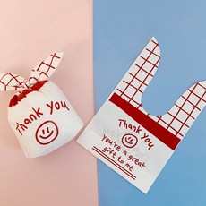 일상관 미니 포장 구디백, 6땡큐, 50개