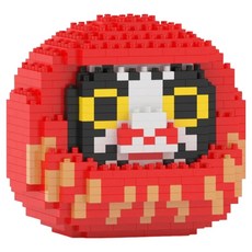 JEKCA 迷你達摩積木 M 大型, 1個, 混合顏色