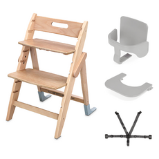 moji 유아용 예삐 식탁의자, 네추럴