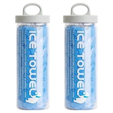 원이네 小熊水感濕式毛巾 大型 85 x 33 cm + 收納盒組合, 2個, 藍色+藍色