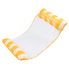 Big Wave 吊床泳圈, 黃色, 1個