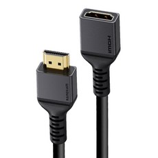 AHOYE HDMI延長線 公對母 支援1080P, 1m, 1條