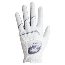 GMAX 男性用半羊皮柔軟高爾夫手套 左手用 GMG17015, 1個, 白色