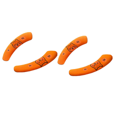 썸즈마인 고탄력 변기시트, 오렌지 시바, 2개