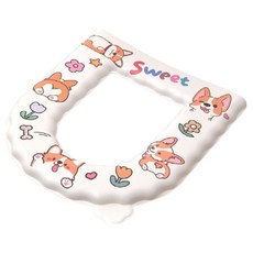 썸즈마인 소프트 변기시트, 꼬마코기, 1개