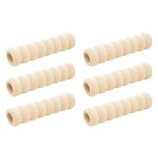 DAILYSHARE 門把保護套 6入, 象牙白