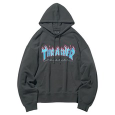 美國 THRASHER 火焰Logo連帽衫 TR2401HD02