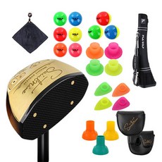 Saintnine 女性用 Saville Wood 5星 公園高爾夫球桿 83cm + 高級球桿套 + 8件組配件套組, 90度, R