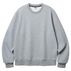 앨빈클로 남녀공용 무지 레귤러핏 맨투맨 MAR676