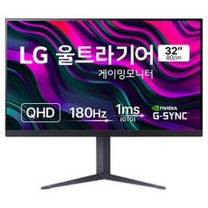 LG전자 QHD 울트라기어 게이밍 모니터 방문설치, 80cm, 32GS85Q