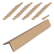 嘉鴻牌 超特硬L型紙護角 50支, 牛皮紙色, 1組