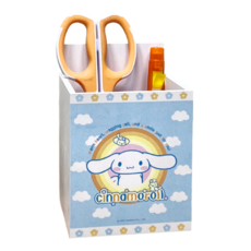 U-House 樺新 大耳狗喜拿磁吸式木製收納盒 附黏貼式磁鐵片 10 x 10 x 15cm 雲朵與我, 1層, 混和顏色