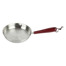 히로유키 인덕션 스테인레스 스틸 싱글팬, 16cm, 1개