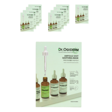 Dr.OGIDERM 歐肌恩 台灣公司貨 控油保濕安瓶面膜, 1組, 10片