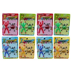 Peojum 爬牆蜘蛛人 + 瓢蟲組合, 8套, 隨機出貨